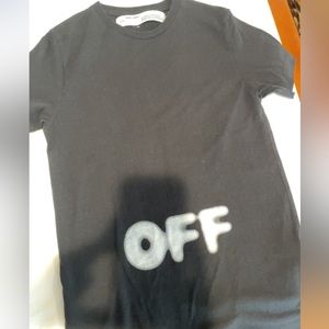 100% authentic off white t shirt